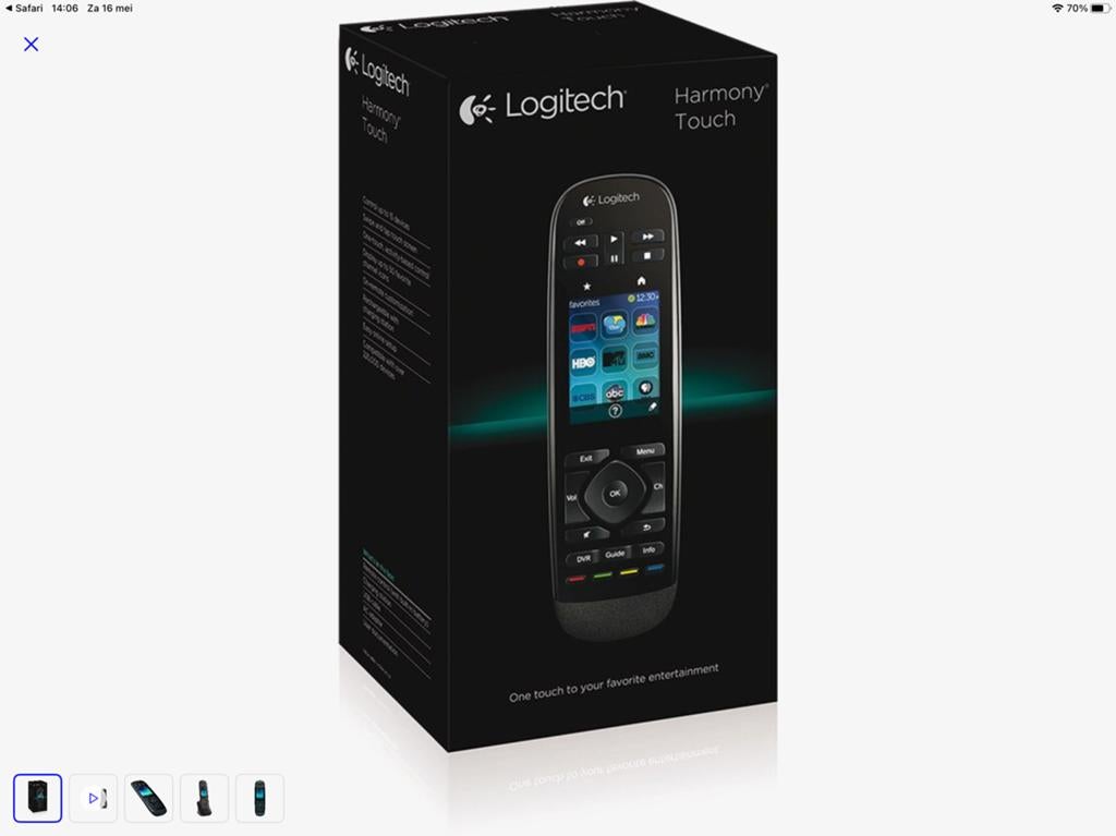 Logitech harmony ultimate one, Verzenden, Refurbished, Pc