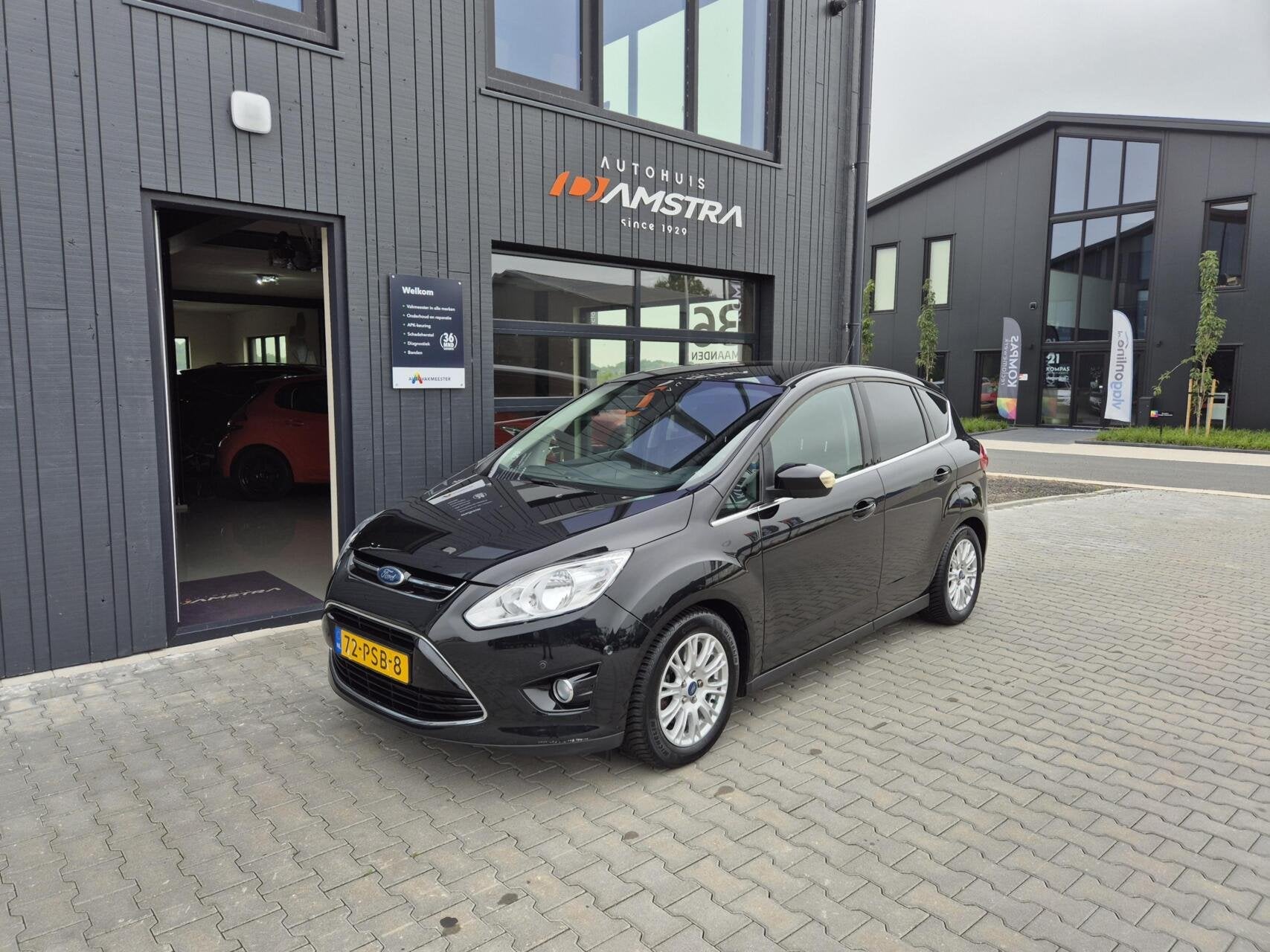 Ford C-Max 1.6 SCTi 183 PK Titanium|Trekhaak|Airco|Cruise|Na, Voorwielaandrijving, 15 km/l, Gebruikt, 4 cilinders
