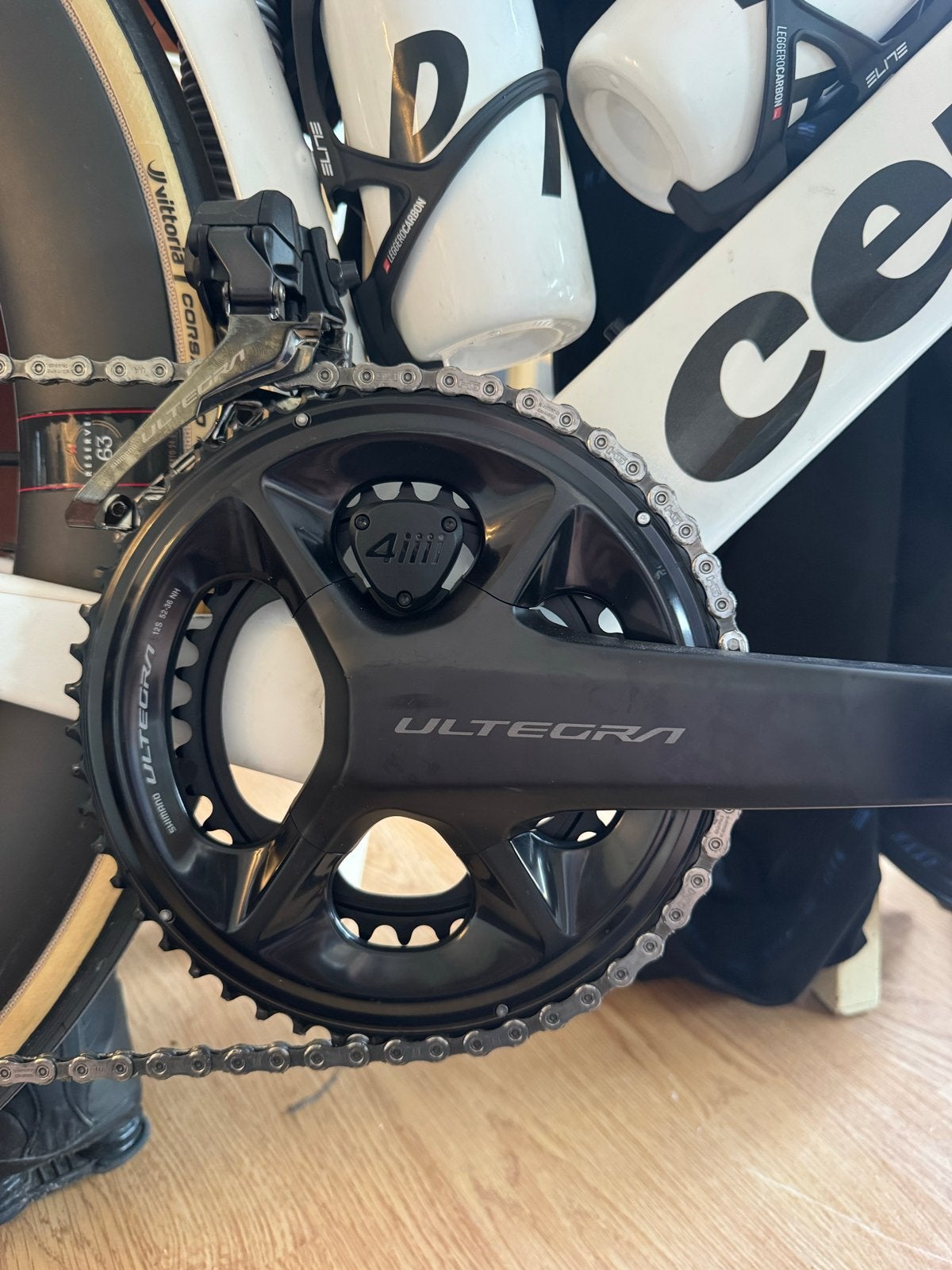 Ultegra R8170 Crank 170mm met 4iiii Powermeter 52-36 NIEUW, Fietsen en Brommers, Fietsonderdelen, Crankstel of Pedalen, Ophalen of Verzenden