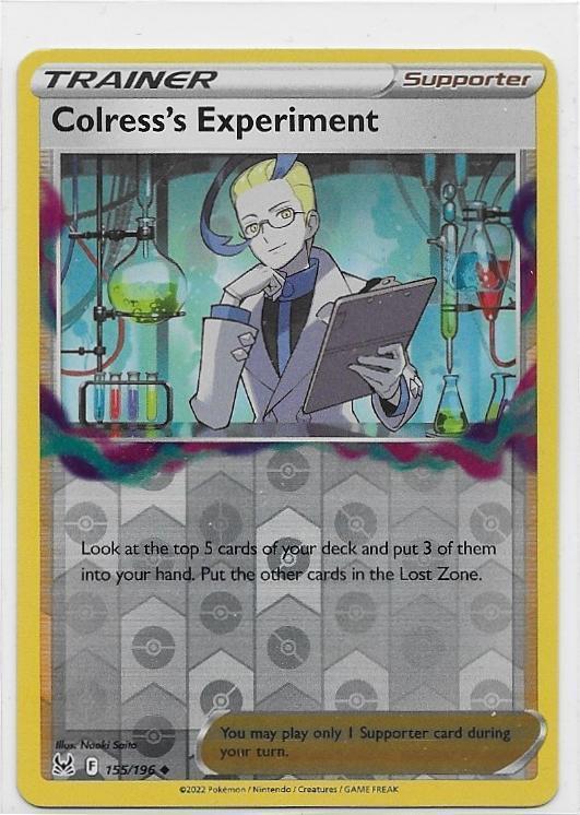 Lost Origin,  Colress's Experiment [reverse] 155/196, Verzenden, Nieuw, Losse kaart
