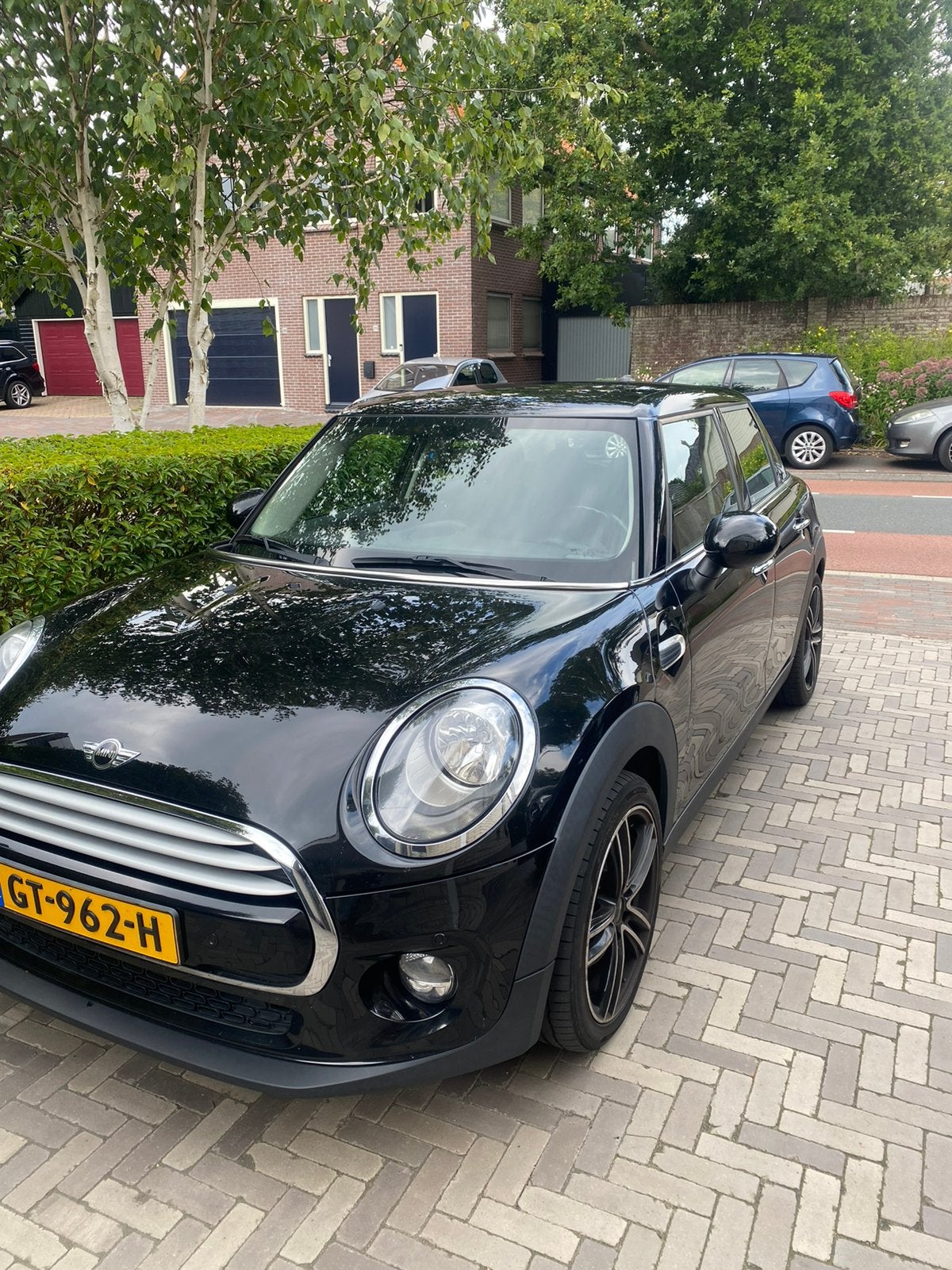 Mini 5-deurs (f55) 1.5 136pk 2015 Zwart, Auto's, Mini, Particulier, Cooper, ABS, Airbags, Airconditioning, Alarm, Bluetooth, Boordcomputer