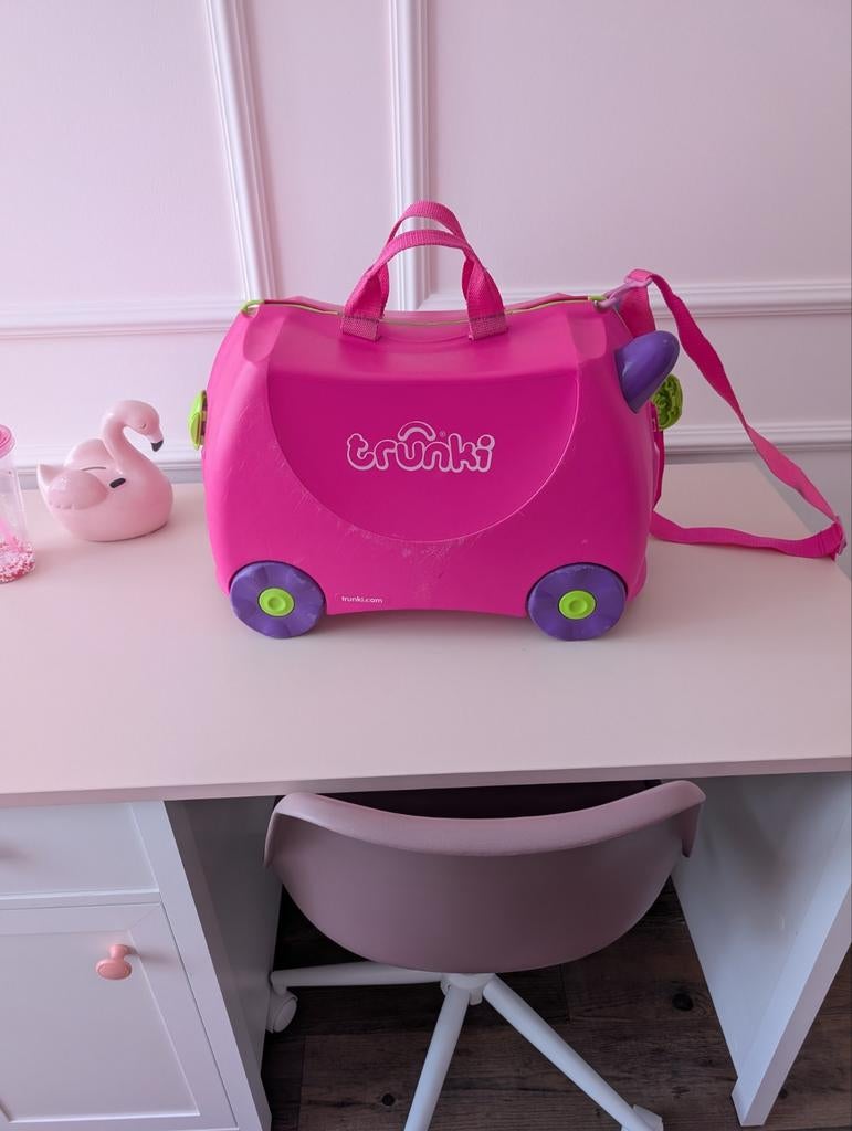 Trunki koffer roze, Ophalen of Verzenden, Zo goed als nieuw, Barbie
