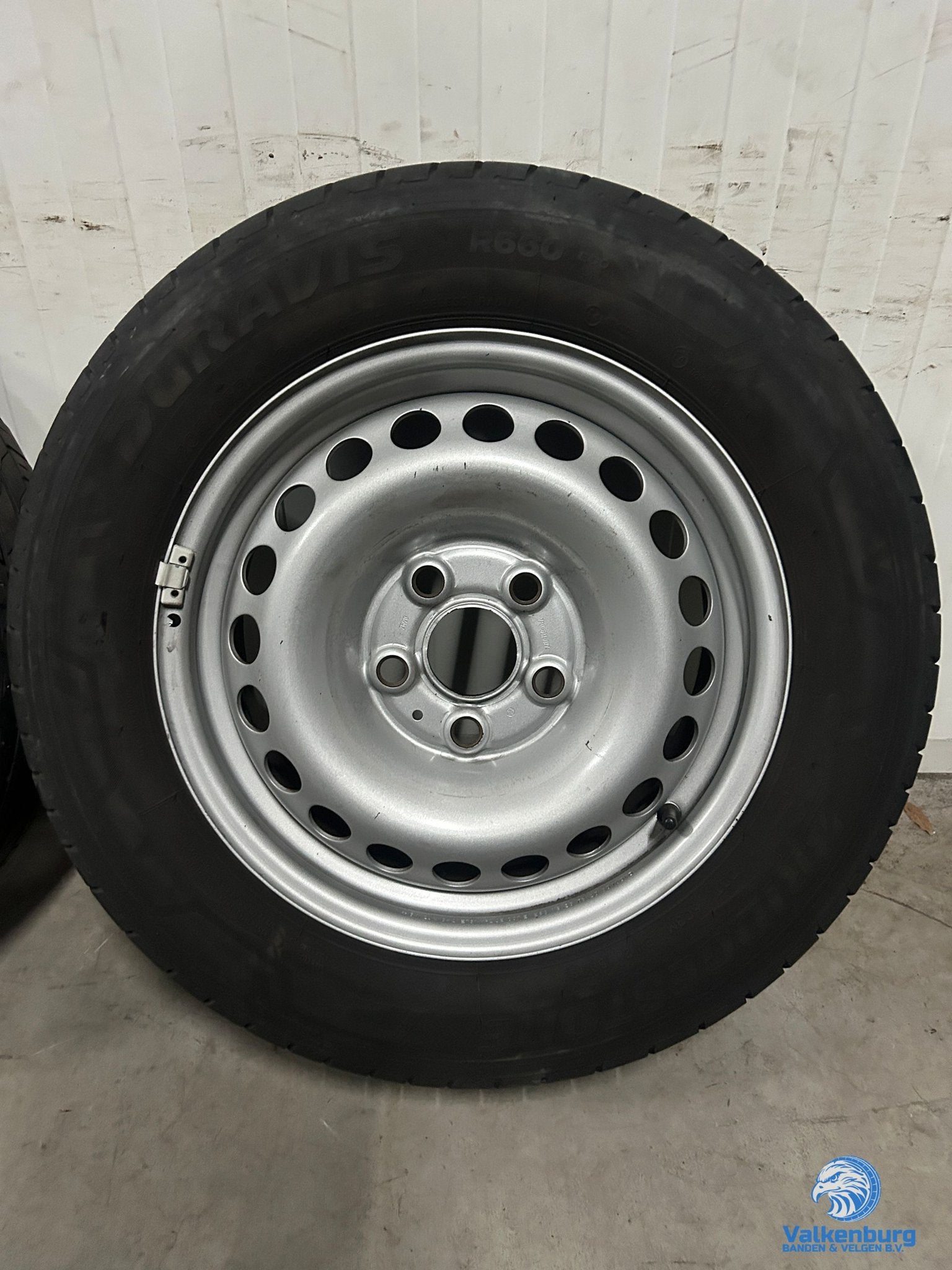 6-7mm! Originele VW Transporter T5 GP T6 T6.1 16 inch stalen, -, Banden en Velgen, -, Zomerbanden