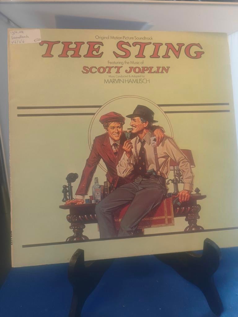 Scott Joplin - The Sting Soundtrack LP, Ophalen of Verzenden, Zo goed als nieuw, 12 inch