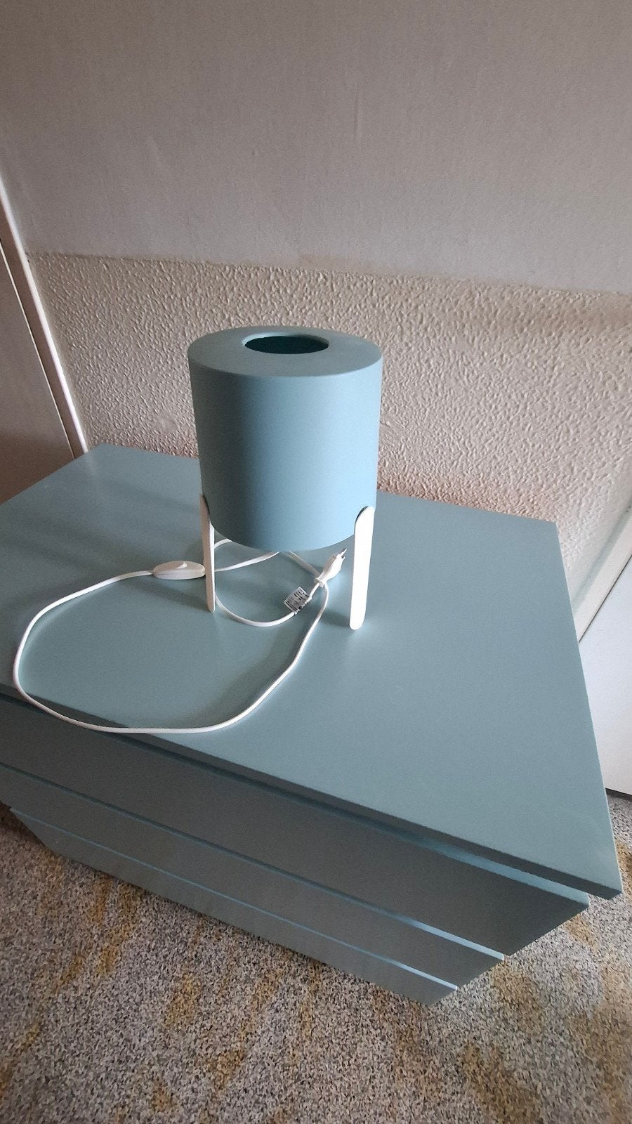 Ladekast met 3 laden - Lichtblauw ikea malm, Ophalen, Gebruikt, 100 tot 150 cm, 50 tot 100 cm
