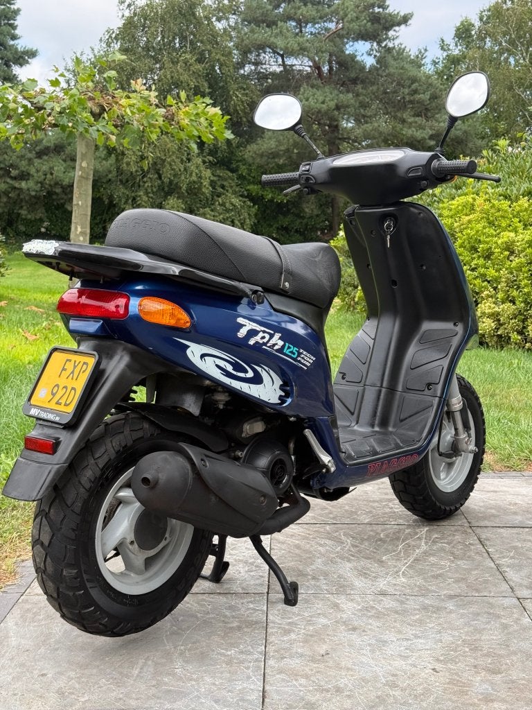 ⭐️Piaggio Typhoon 50cc 2 takt blauw Brom 12029 km⭐️, Niet ingevuld, Niet ingevuld, Niet ingevuld