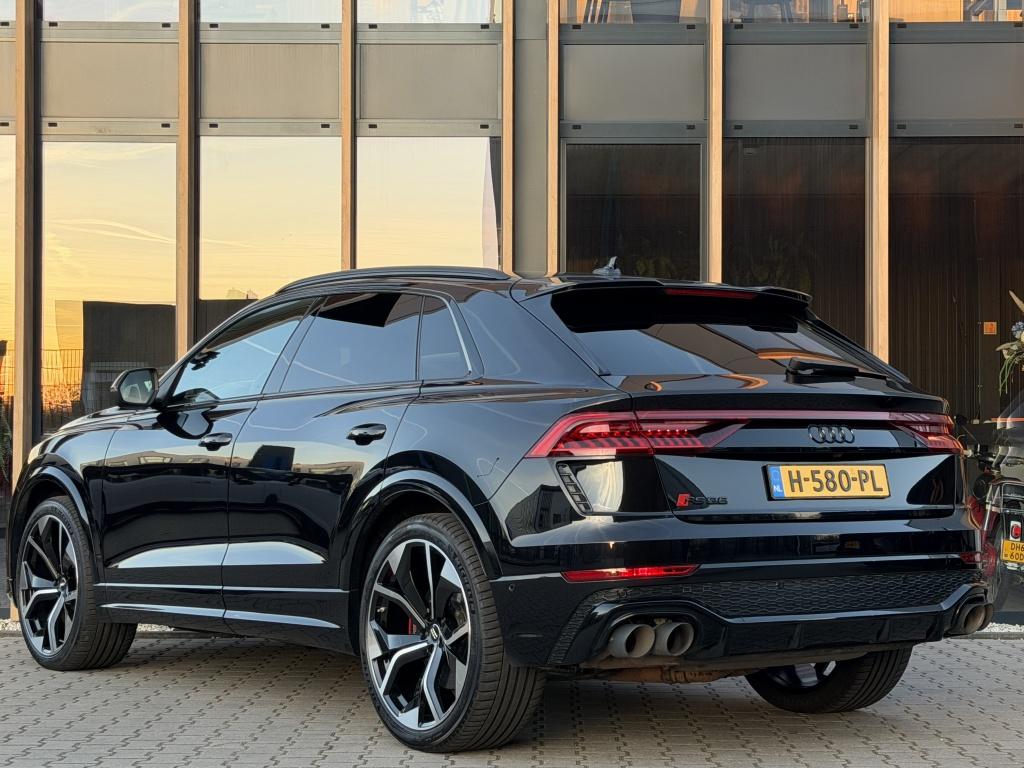 Audi RS Q8 4.0 TFSI RS Q8 Quattro | Dynamic-pakket plus | He, Auto's, Gebruikt, Zwart, Bedrijf, Adaptive Cruise Control