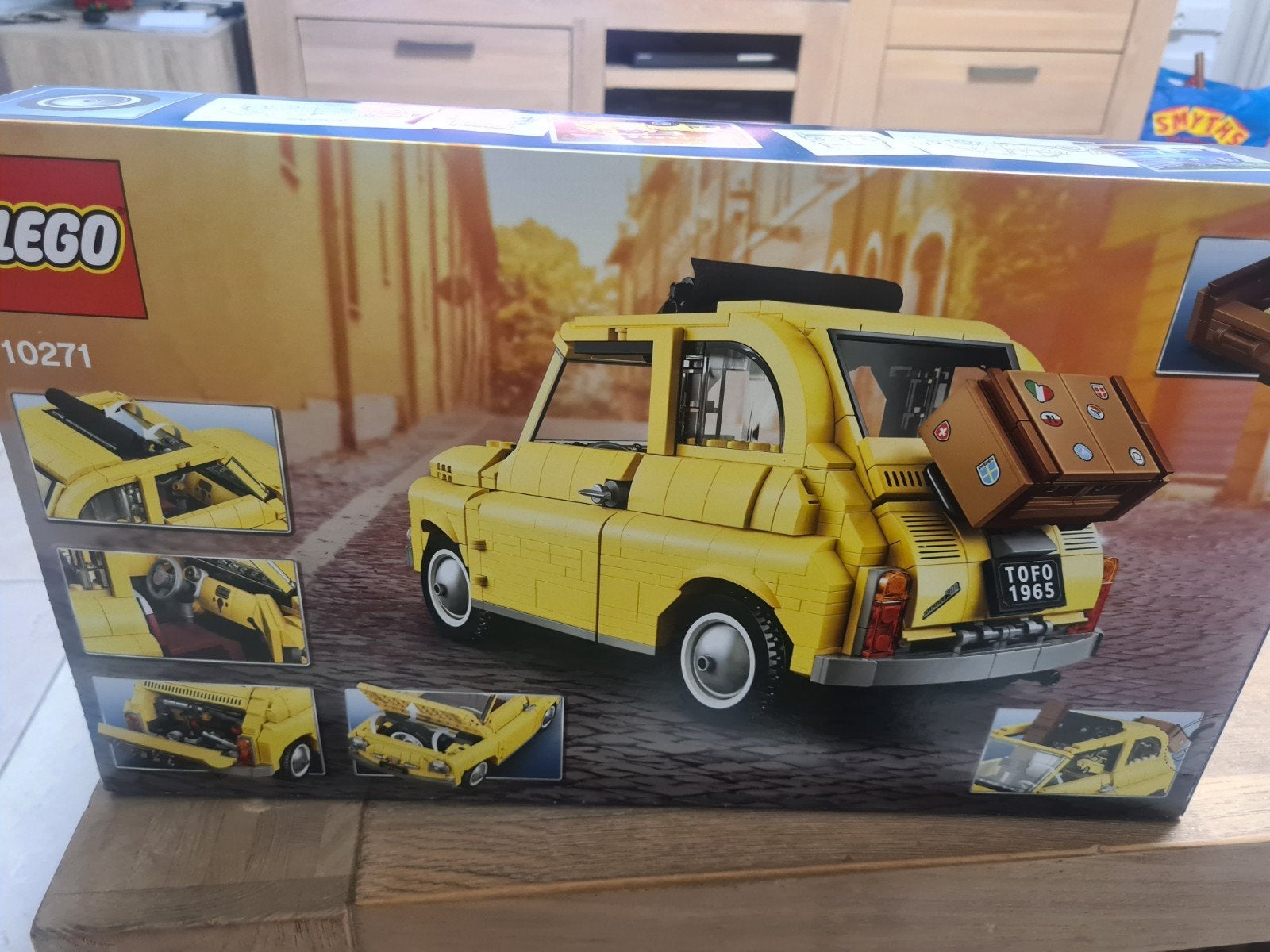 LEGO Creator Expert Fiat 500 (10271) - Nieuw, geseald, Ophalen of Verzenden, Nieuw, Overige merken