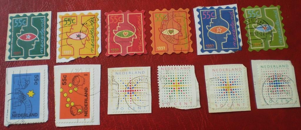 Nederland - 12x Kerstpostzegels / Decemberzegels, Postzegels en Munten, Postzegels | Nederland, Verzenden, Na 1940, Gestempeld