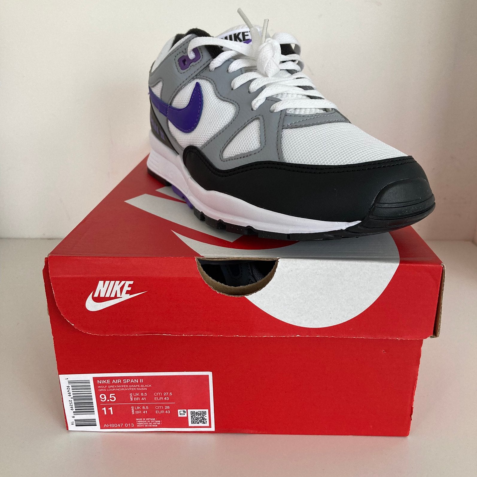 Nike Air Span II (43), Kleding | Heren, Schoenen, Ophalen of Verzenden, Nieuw, Sneakers of Gympen