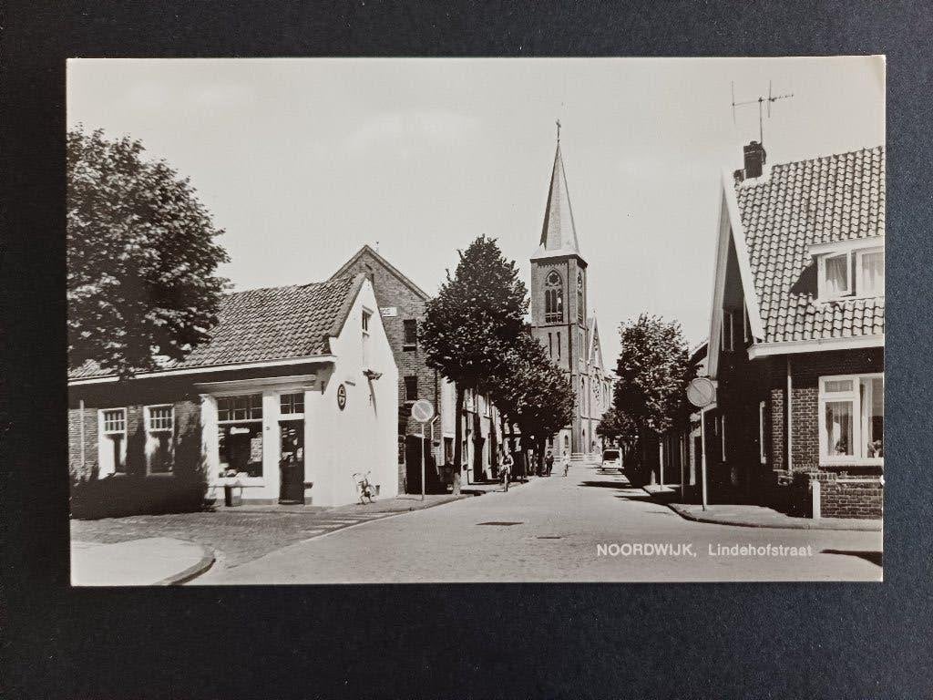 Noordwijk Lindehofstraat, Ophalen of Verzenden, 1960 tot 1980, Ongelopen, Zuid-Holland
