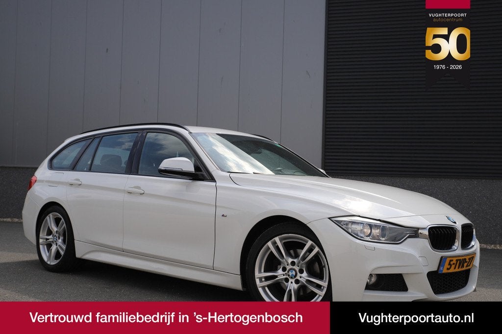 BMW 3 Serie Touring 316i 136pk Executive M-Sport/Alcantara/T, Gebruikt, 4 cilinders, Alcantara, Wit