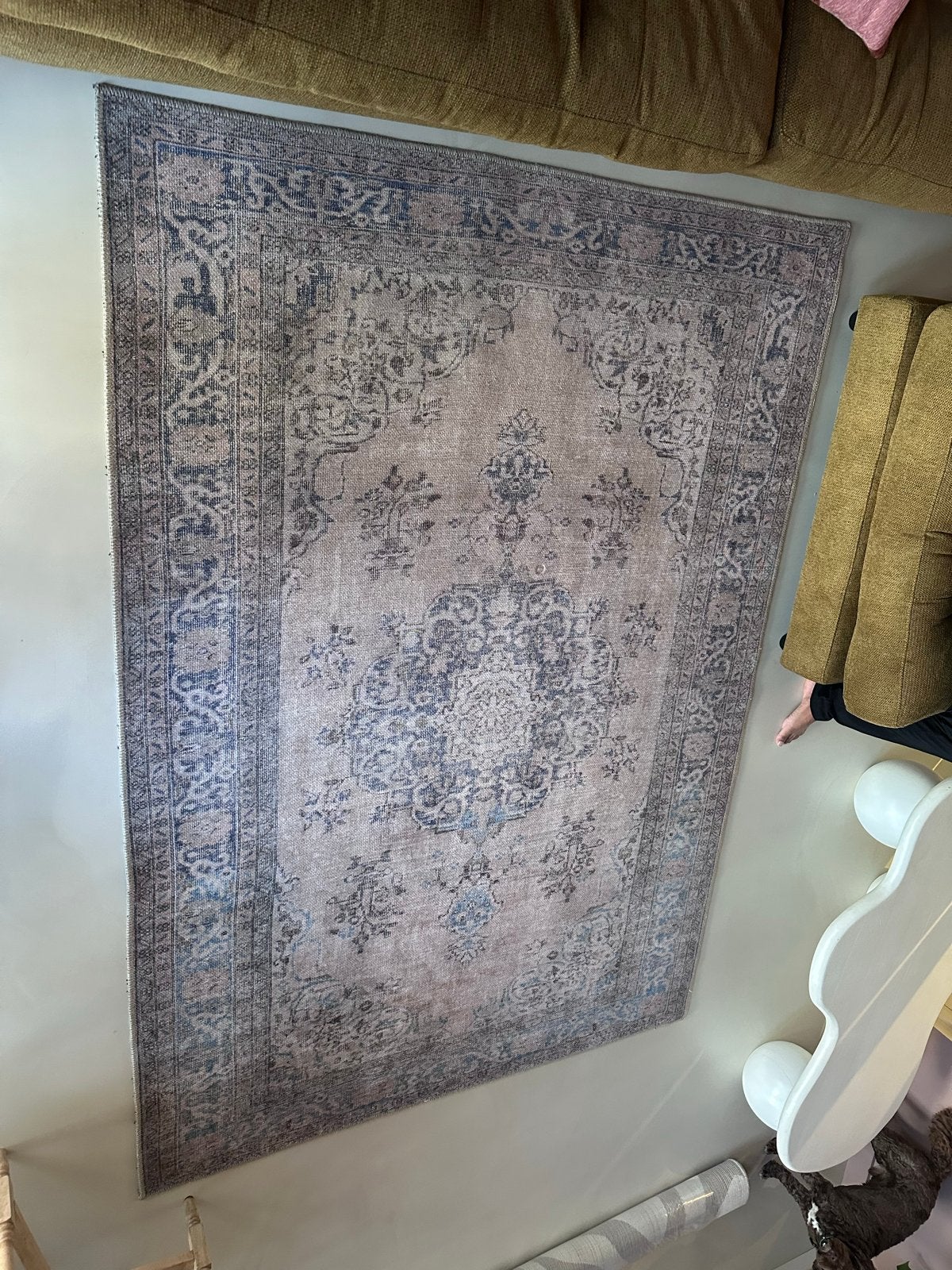 Vloerkleed Persia Kashmar Roze 160x230 cm, Huis en Inrichting, Stoffering | Tapijten en Kleden, Ophalen, 150 tot 200 cm, 200 cm of meer