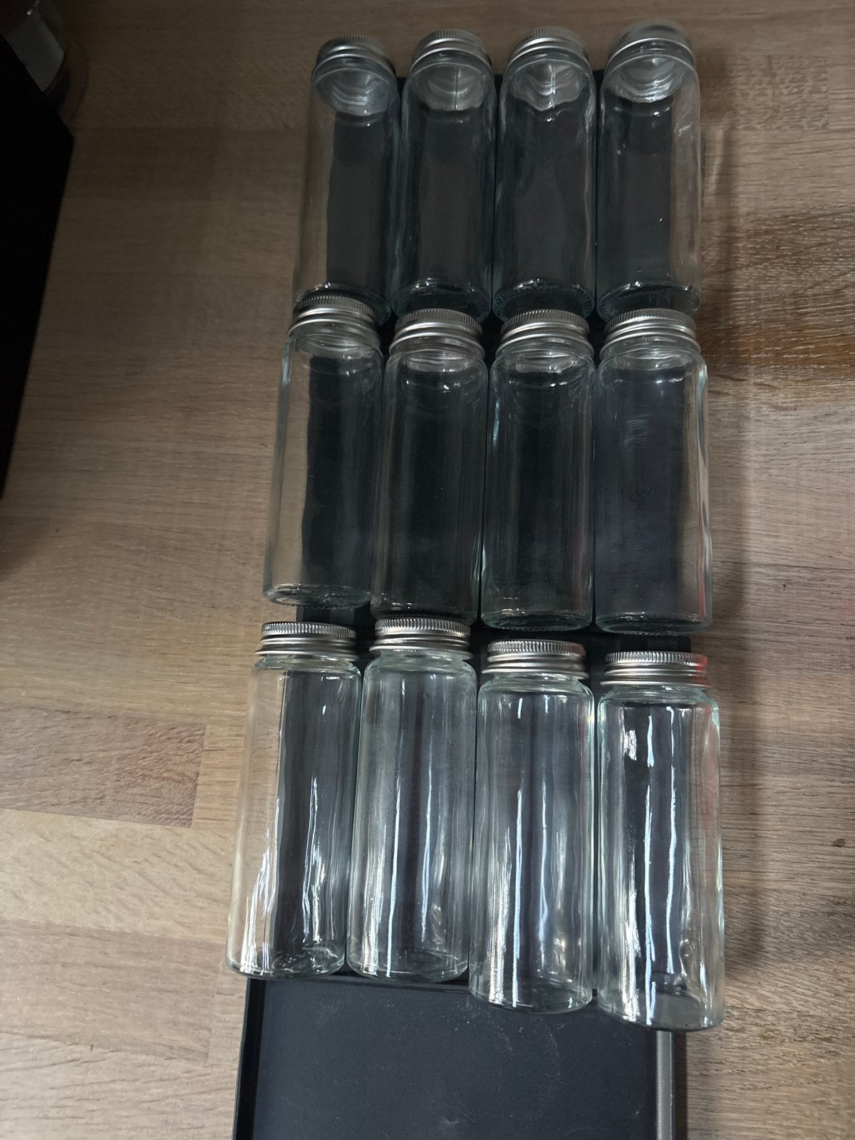 Kruidenpotjes met houder (Ikea), Ophalen, Zilver, Glas, Overige typen