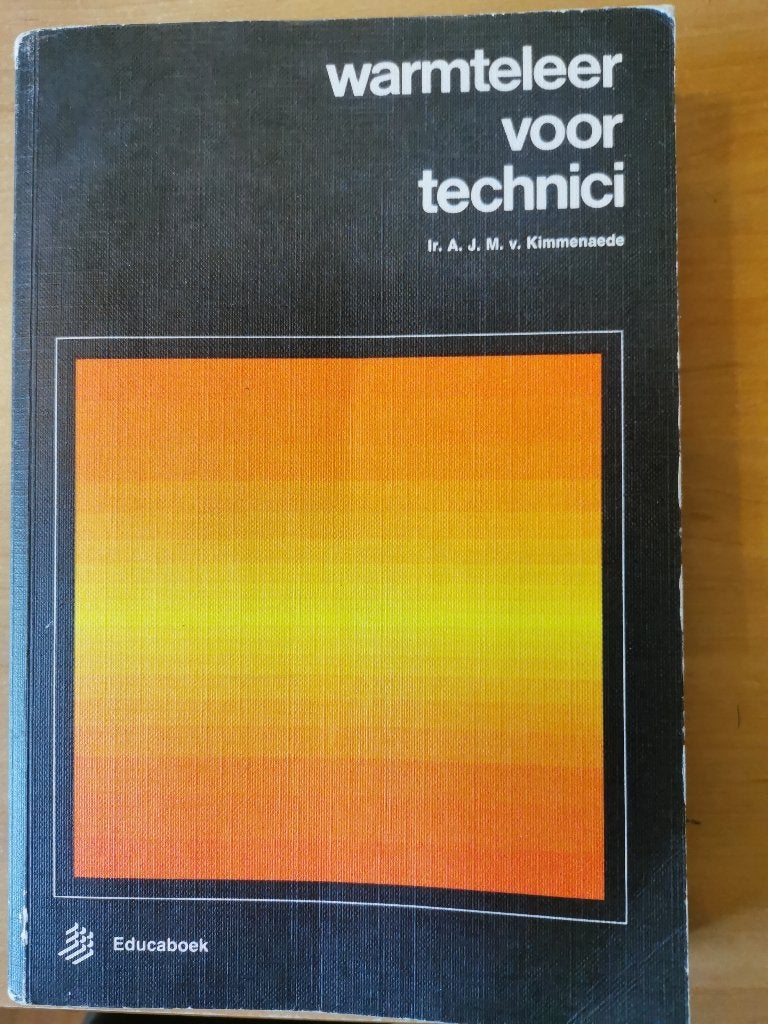 warmteleer voor technici, Boeken, Kimmenade, Zo goed als nieuw, Beta, HBO