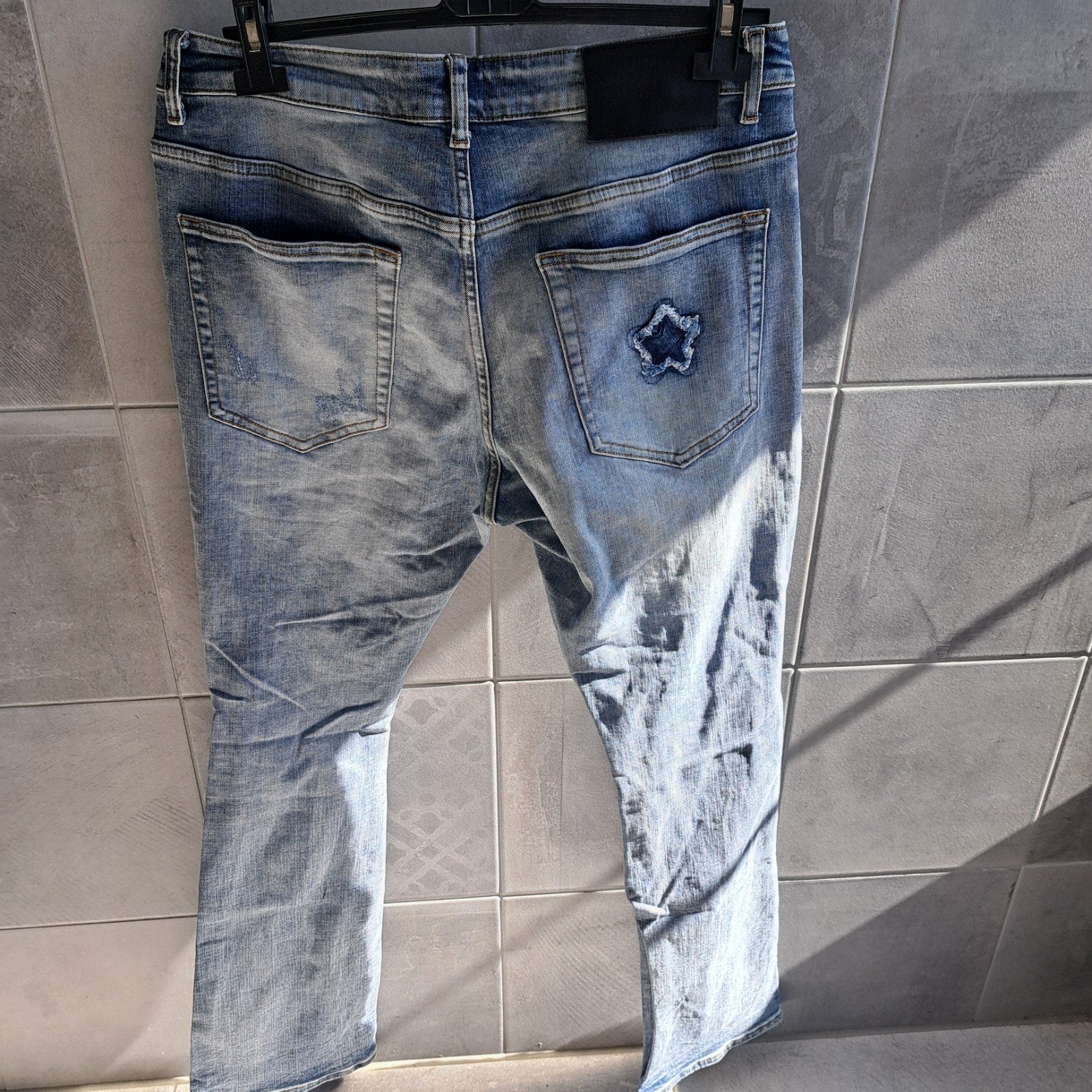 Foto 5 van Rivero Damaged Jeans Maat 34 - Stoere Look