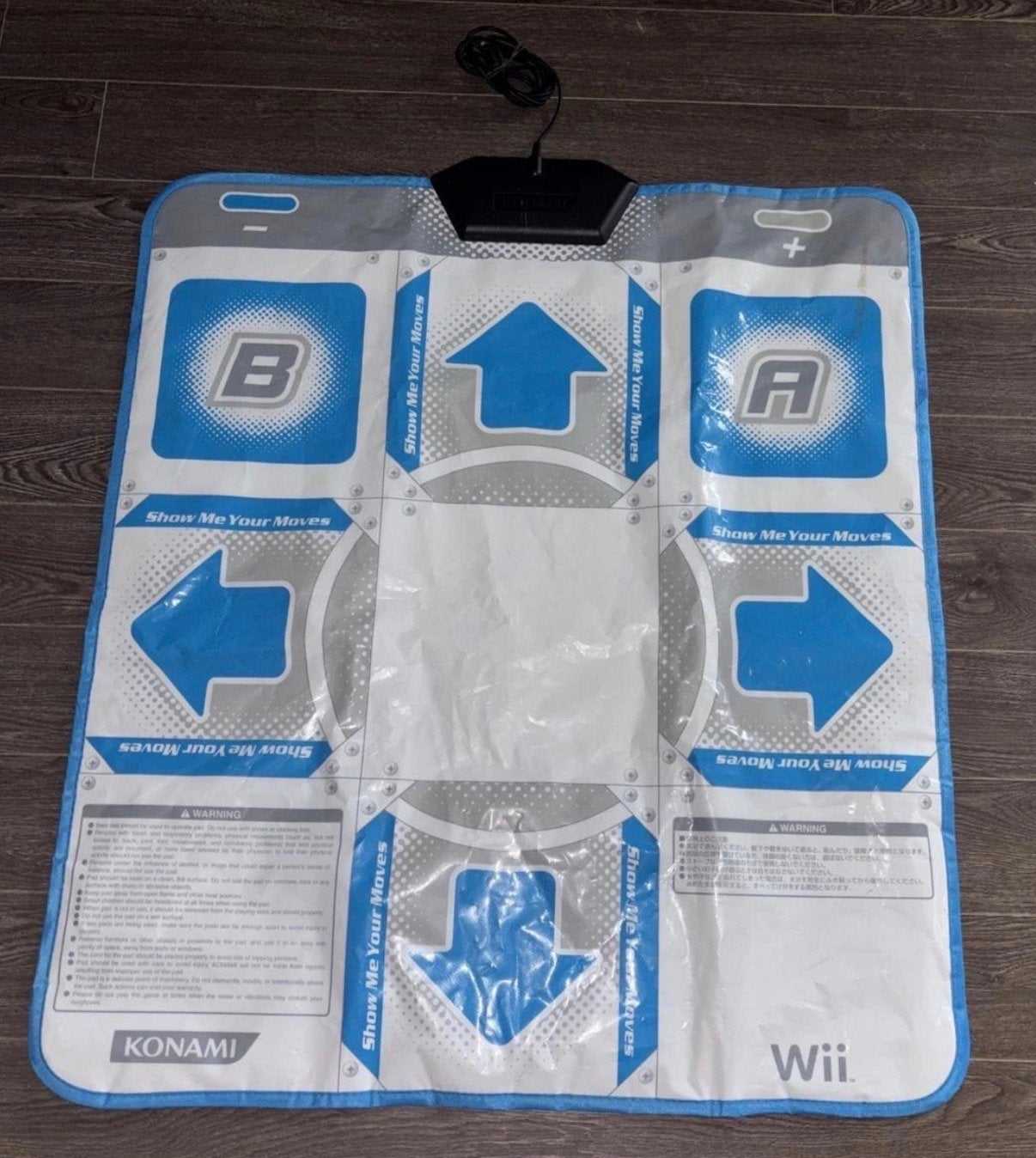 2x Konami Wii Dance Mat - Show Me Your Moves, Spelcomputers en Games, Ophalen, Gebruikt, Zonder controller