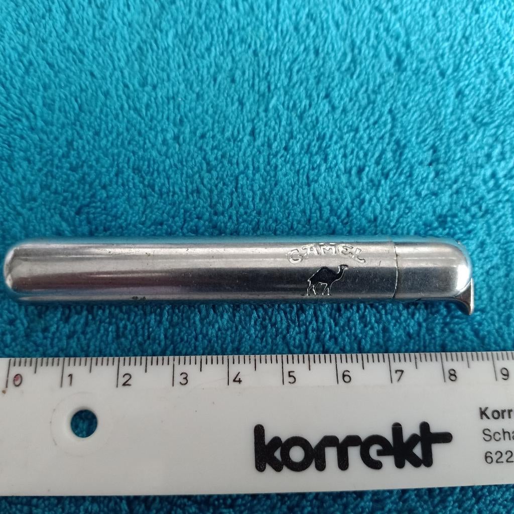 vintage Camel aansteker, Verzamelen, Rookartikelen, Aanstekers en Luciferdoosjes, Ophalen, Gebruikt, Aansteker