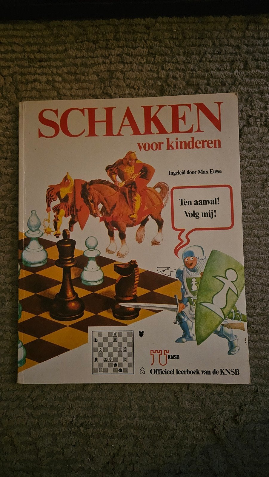 Schaken voor kinderen ., Ophalen of Verzenden, Gelezen, Max Euwe (inleiding), Non-fictie