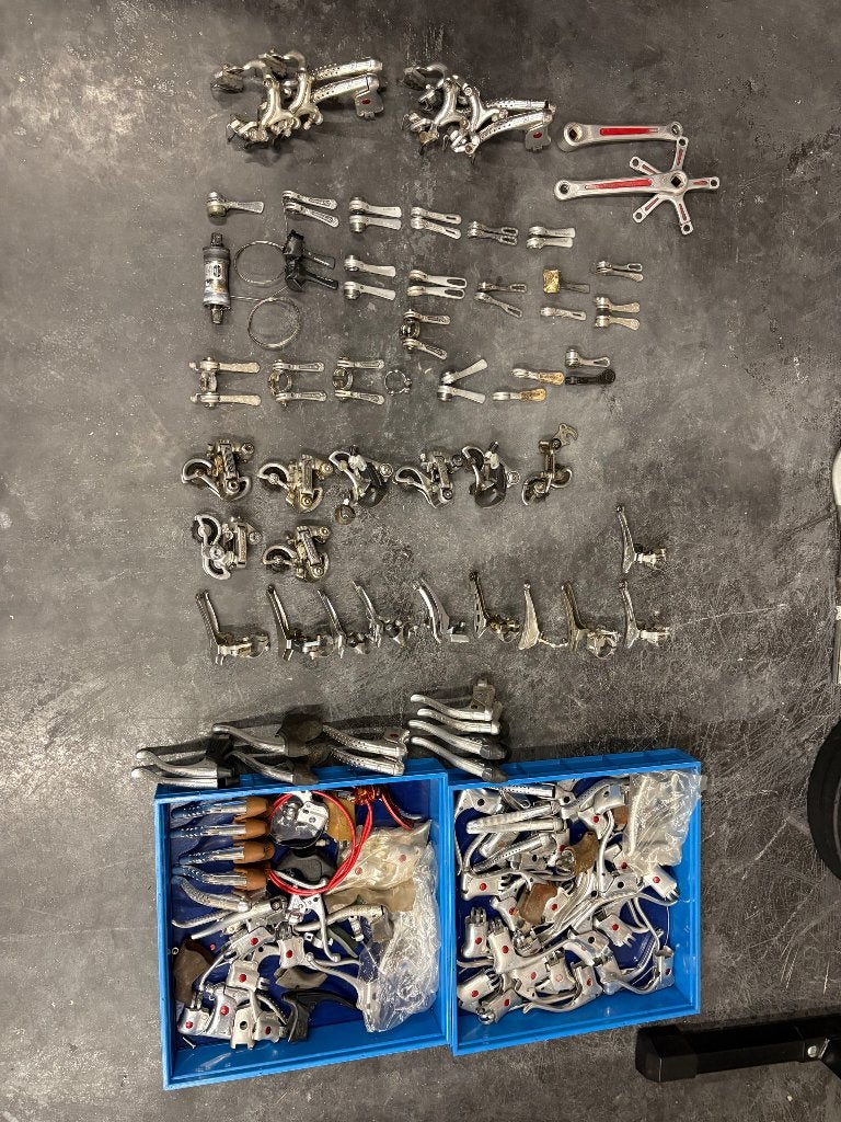 Lot retro Shimano koersfiets onderdelen, Fietsen en Brommers, Ophalen of Verzenden, Remmen, Shimano