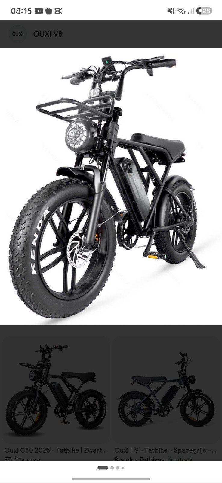 ik zoek een fatbike, Fietsen en Brommers, Ophalen of Verzenden, Zo goed als nieuw, Overige merken
