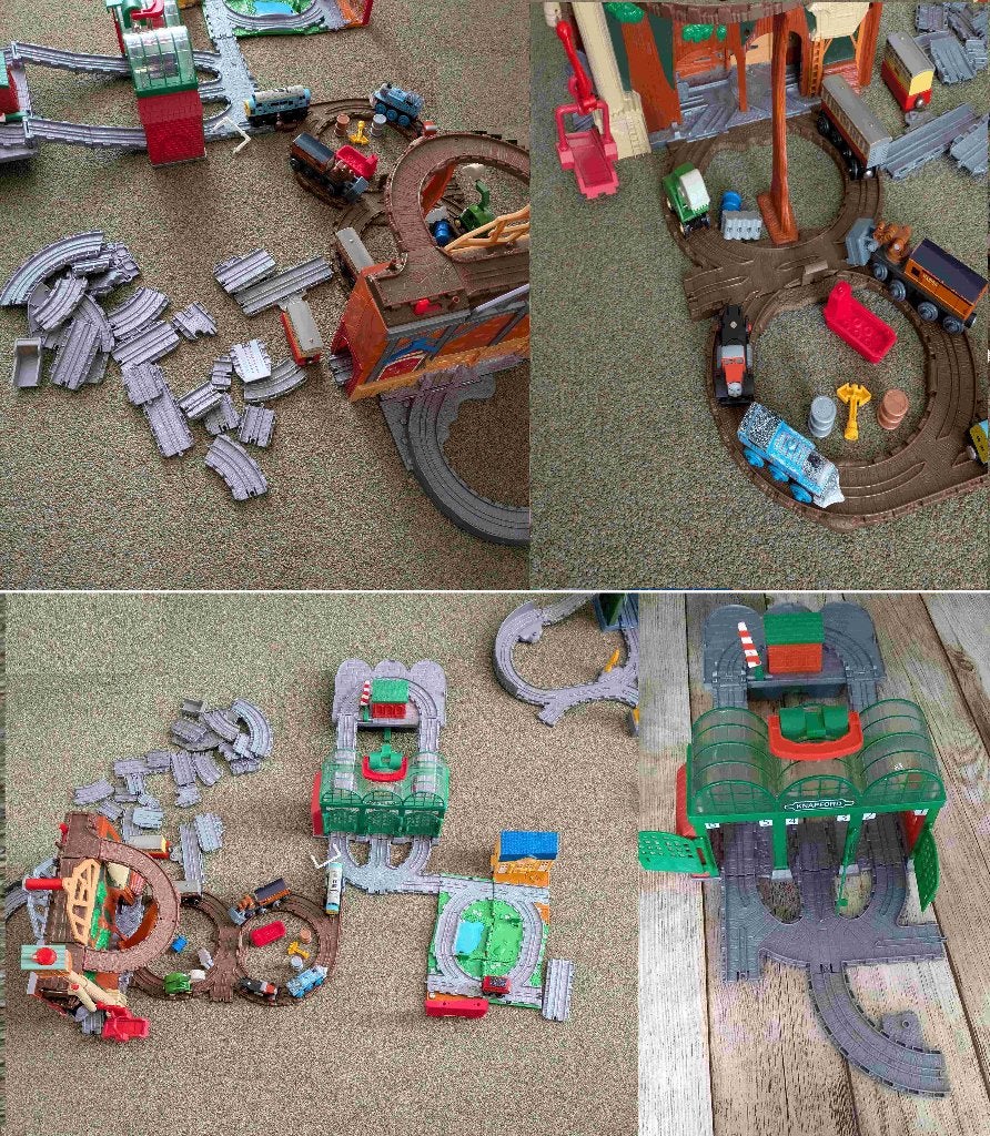 Te koop grote set Thomas de trein. EUR 25,-, Ophalen, Gebruikt