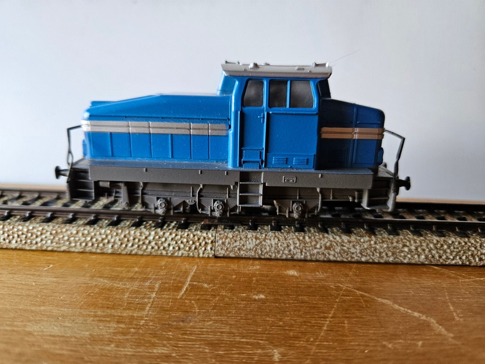 Marklin Locomotief Blauw - Gebruikt, Hobby en Vrije tijd, Modeltreinen | H0, Wisselstroom, Gebruikt, Locomotief, Ophalen of Verzenden