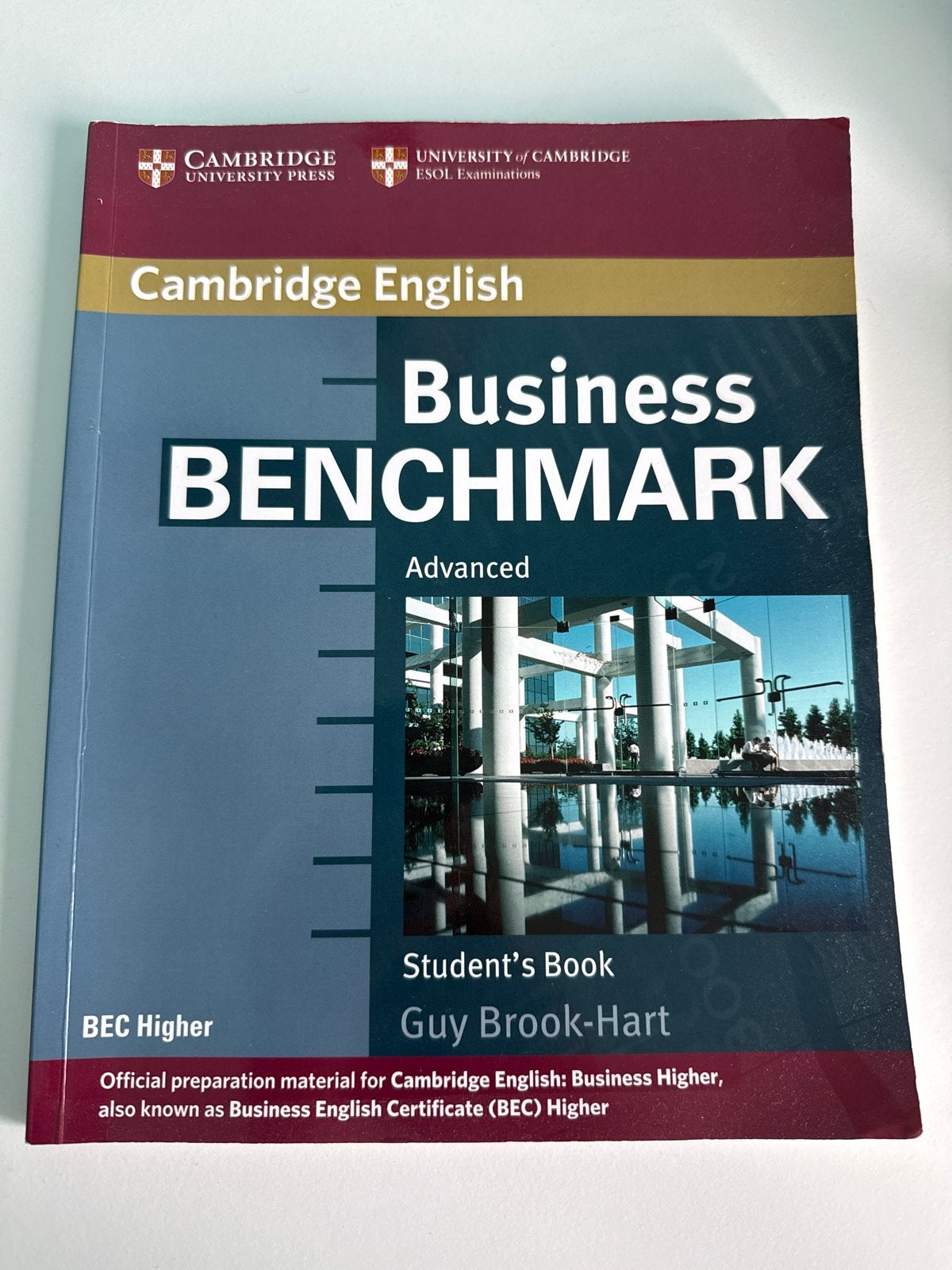 Cambridge English Business Benchmark Advanced Student's Book, Ophalen of Verzenden, Zo goed als nieuw, HBO