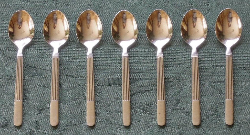 Nr N163: 6 WMF theelepels, hotelzilver, Ophalen of Verzenden