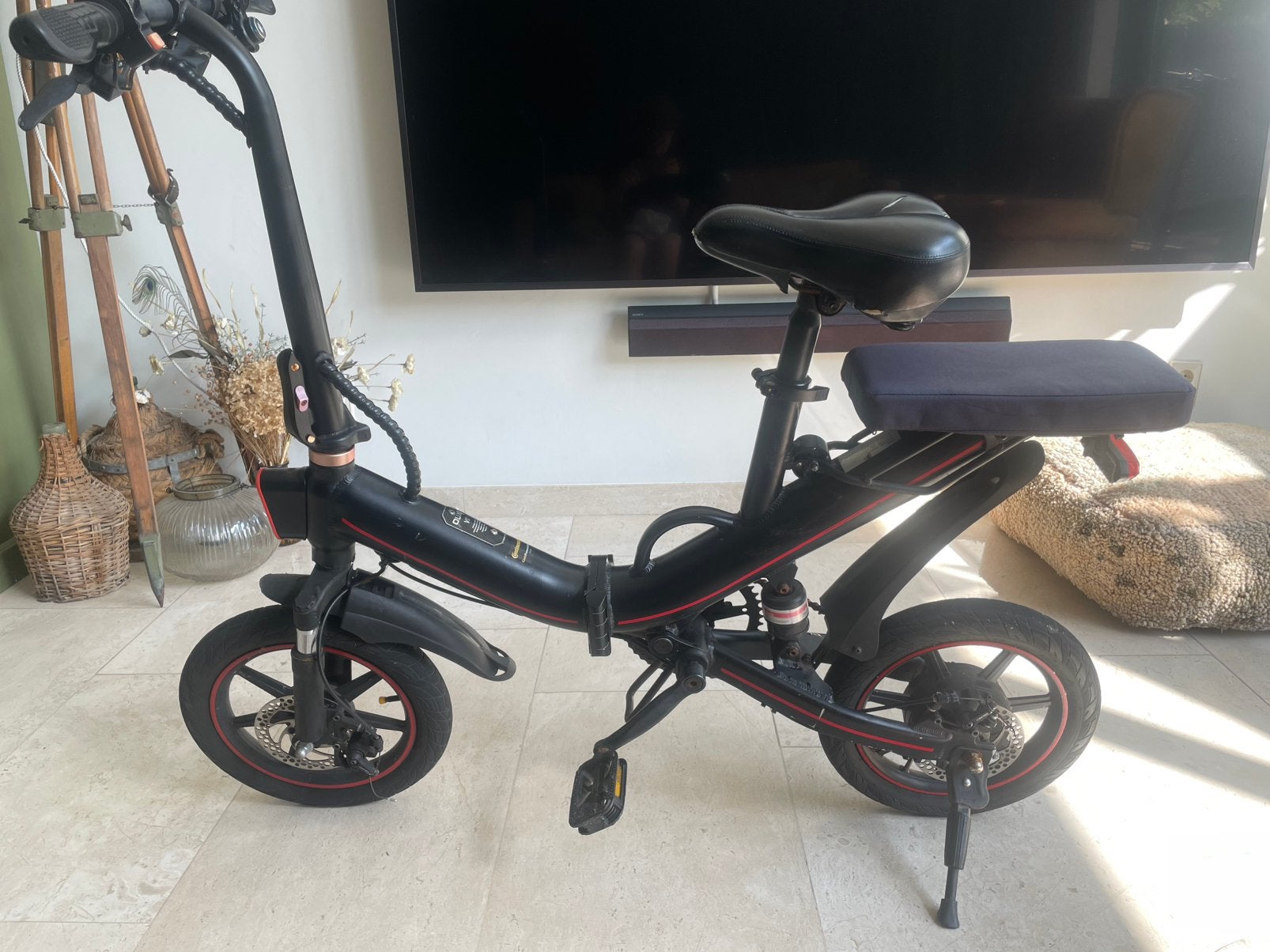 OUXI v5 klein elektrisch fietsje moet snel weg, Overige merken, Gebruikt, Ophalen of Verzenden, Minder dan 47 cm