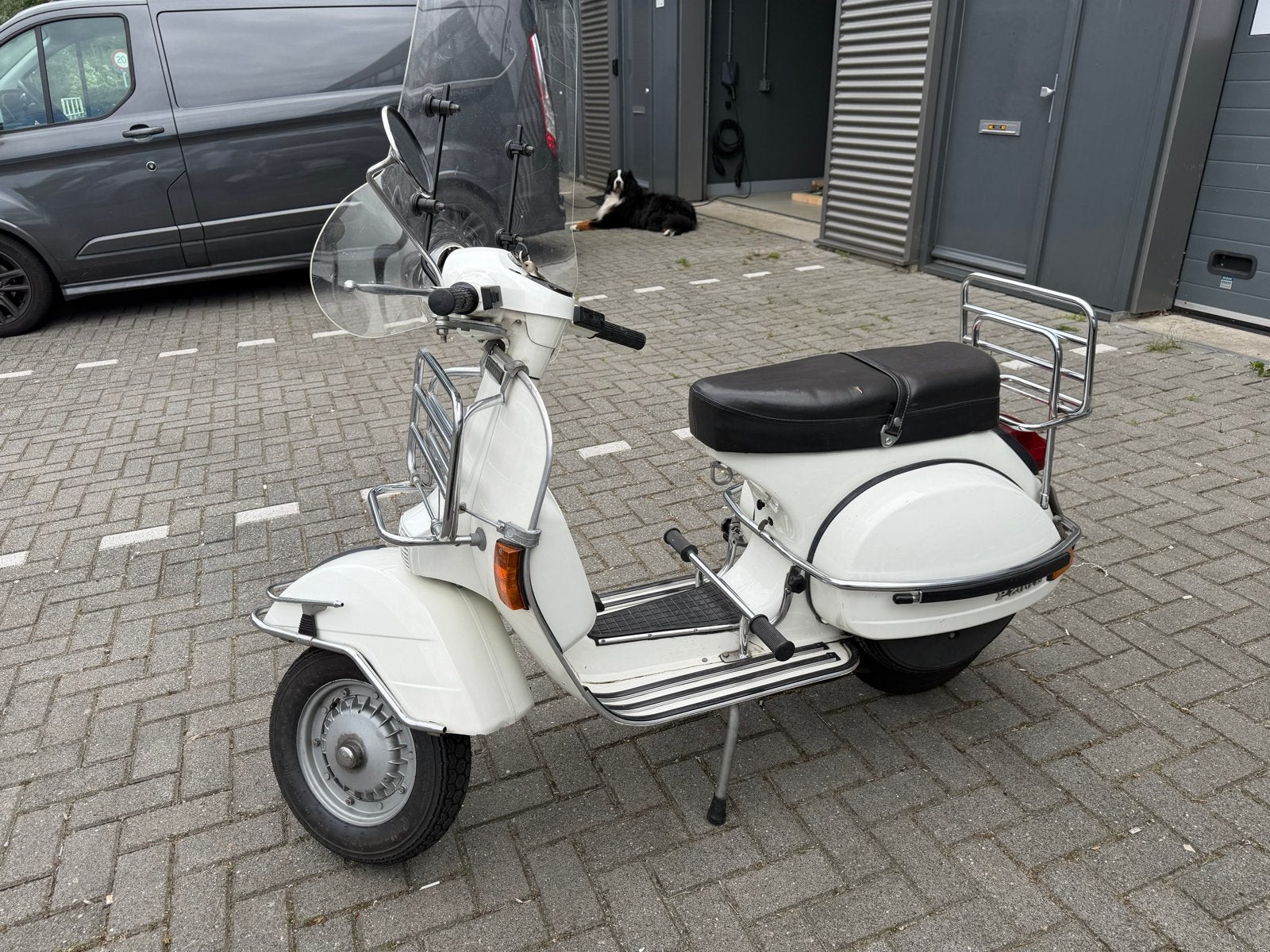Vespa P200E uit 1982 - Oldtimer - Topstaat, Motoren, Motoren | Oldtimers, Scooter, Occasion, Vespa piaggio p200e, 200 cc