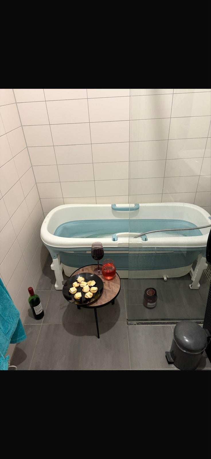 Opvouwbaar Bad - Compact en Draagbaar, Ophalen, Zo goed als nieuw