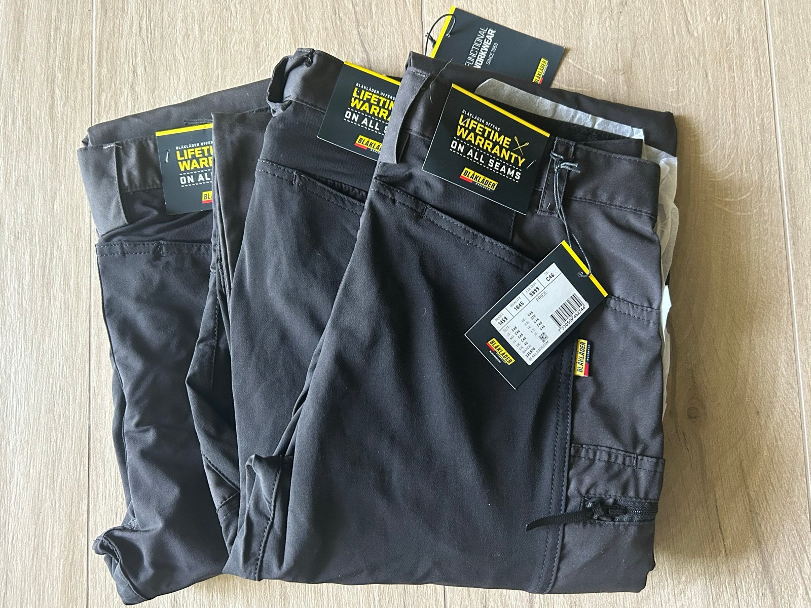 3x Blåkläder Werkbroek Zwart C46 *NIEUW*, Ophalen of Verzenden, Nieuw