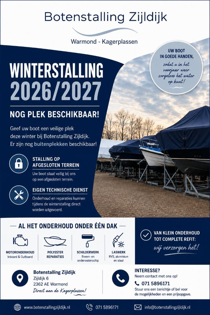 Winterstalling Kagerplassen / Leiden, Watersport en Boten, Ligplaatsen, Winter, Buiten