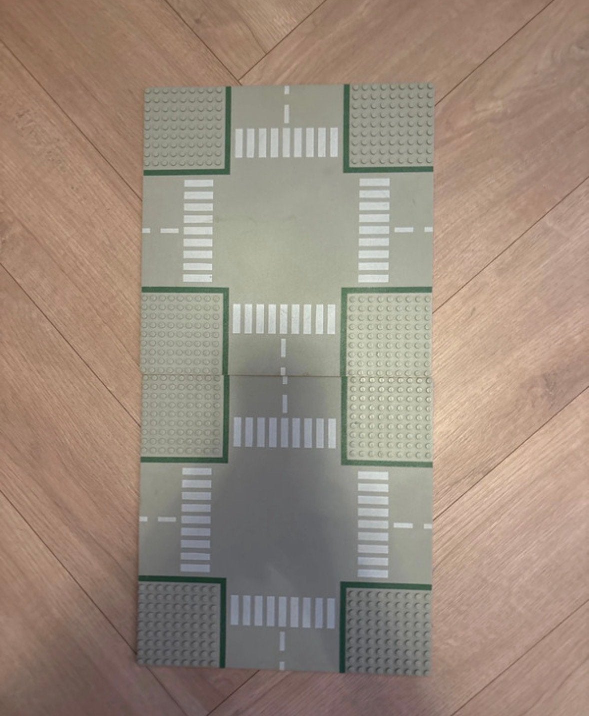 Lego wegplaten kruispunt, Ophalen of Verzenden, Gebruikt, Overige merken