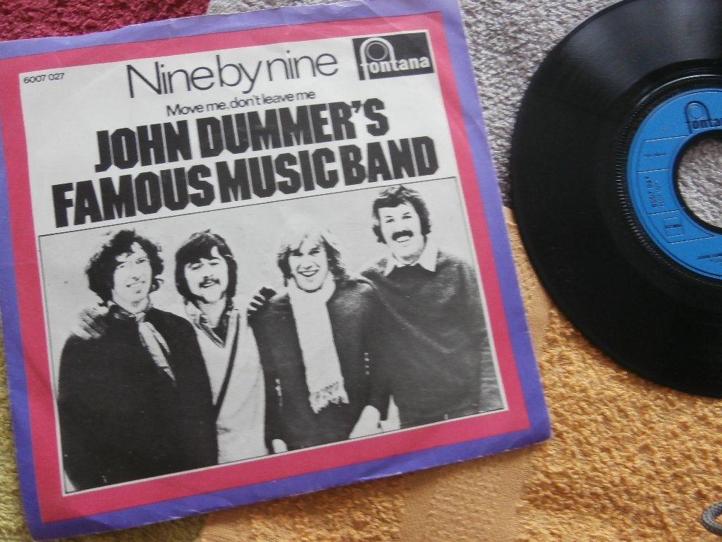 John Dummer's Famous Music Band - Nine By Nine., 7 inch, Ophalen of Verzenden, Zo goed als nieuw, Pop