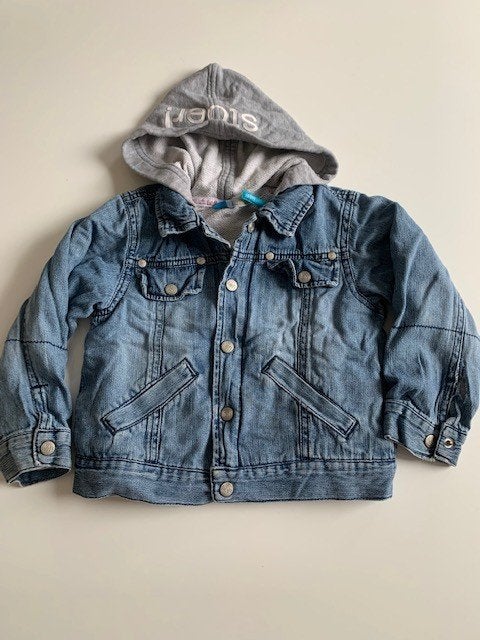 Jeans jasje van Lief , maat 92 (N310), Gebruikt, Lief!, Ophalen of Verzenden, Jongen