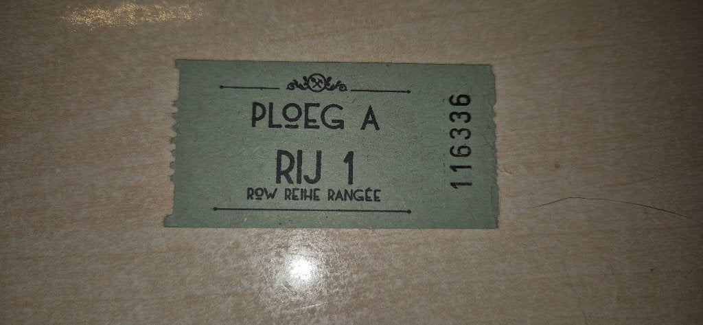 Efteling Baron 1898 2x Ticket Ploeg A Rij 1 & 3, Ophalen of Verzenden, Zo goed als nieuw, Overige typen