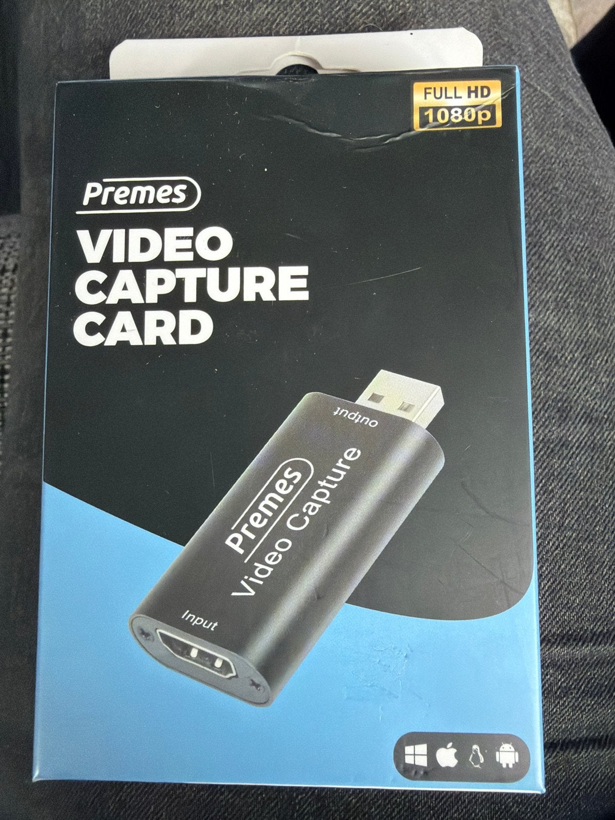 Prems Video Capture Card Full HD 1080p, Ophalen, Nieuw