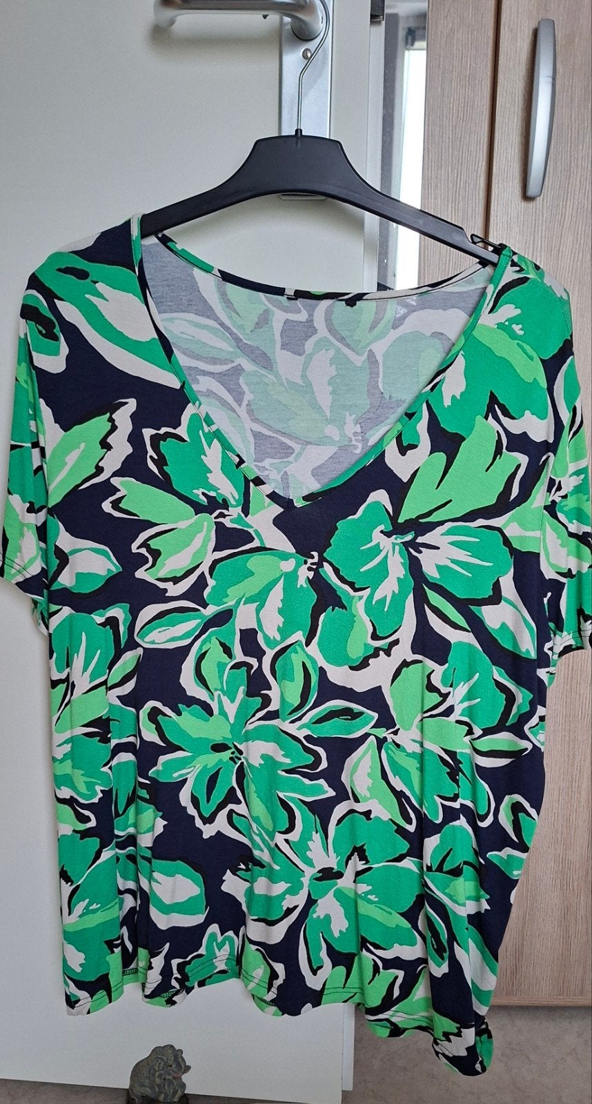 MS Mode Bloemenprint Top Maat XL, Meerkleurig, Maat 46/48 (XL) of groter, Ophalen of Verzenden, Zo goed als nieuw