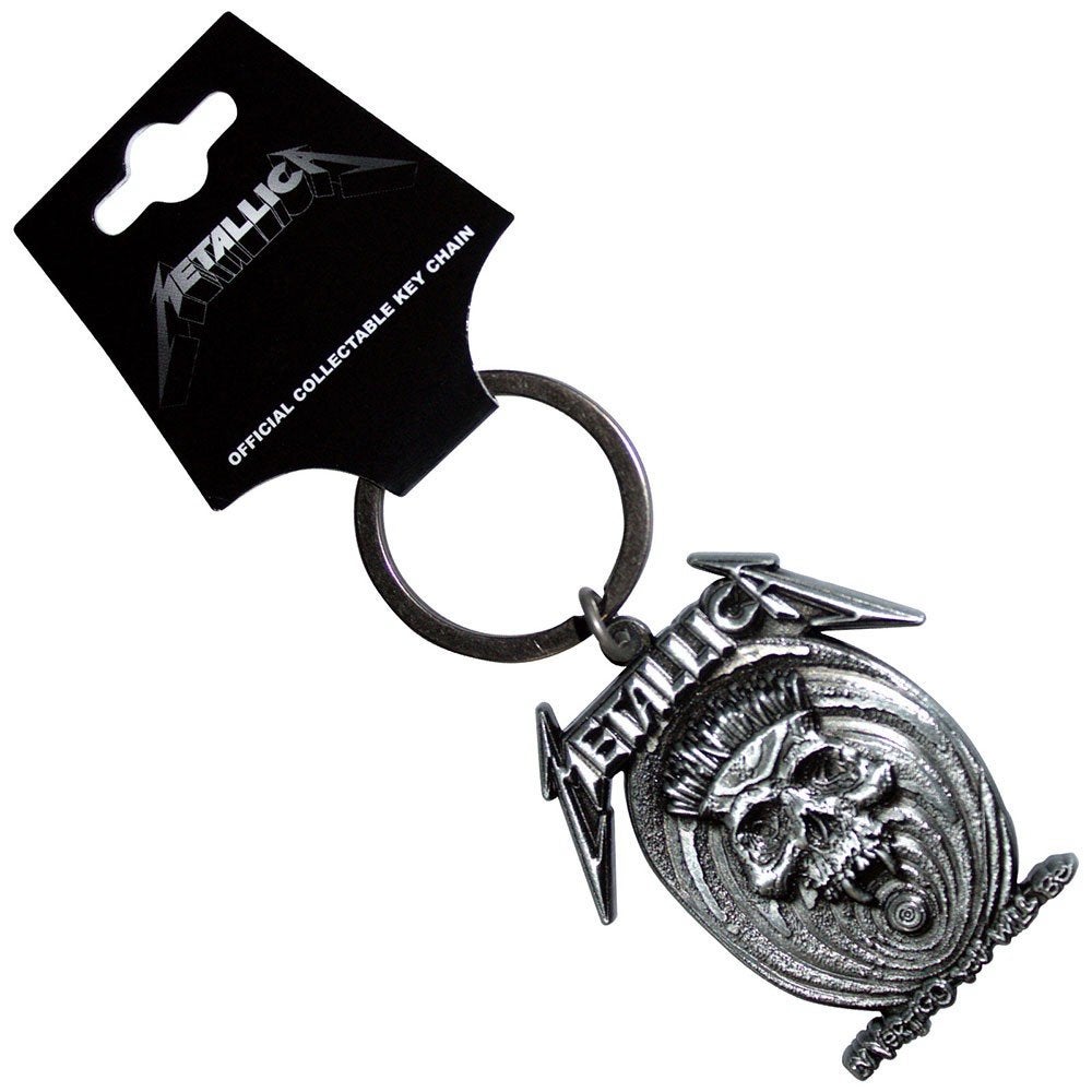 Metallica in Vertigo sleutelhanger van metaal keychain