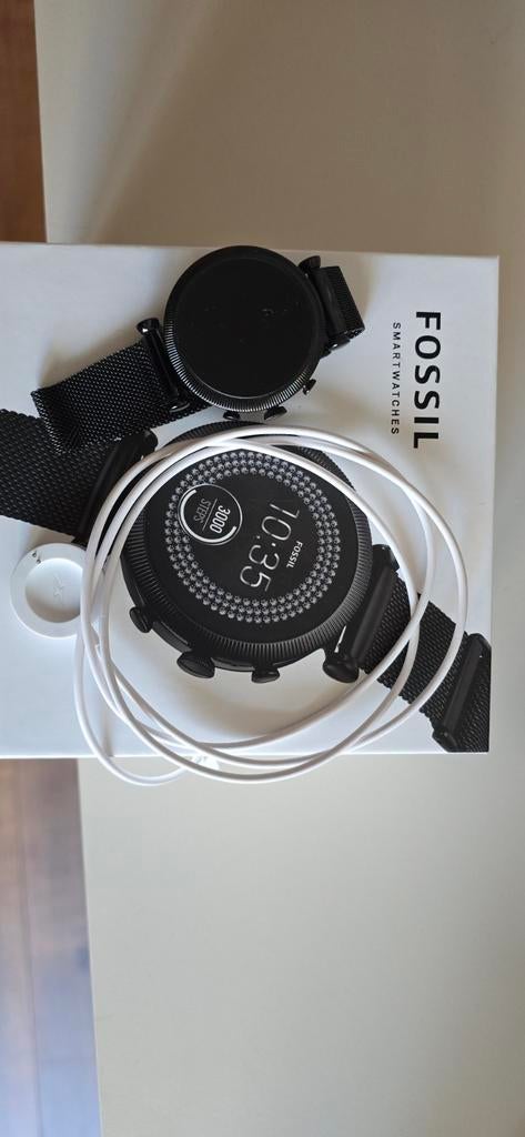 Fossil Smartwatch, Ophalen, Zo goed als nieuw, Zwart, Android