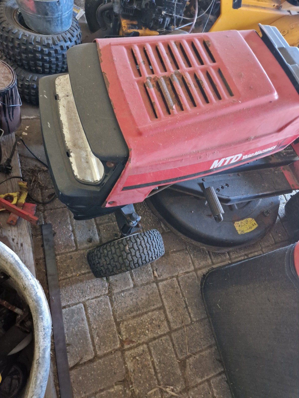 Zitmaaier opknapper, Tuin en Terras, Grasmaaiers, Ophalen of Verzenden, Gebruikt, 50 cm of meer