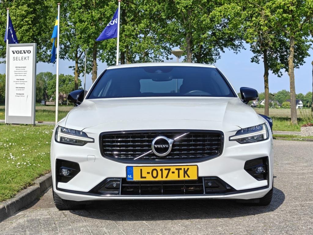 Volvo S60 B4 211PK R-Design | BLIS | Adapt. Cruise | Stoel/S, 4 cilinders, 1969 cc, Wit, Origineel Nederlands