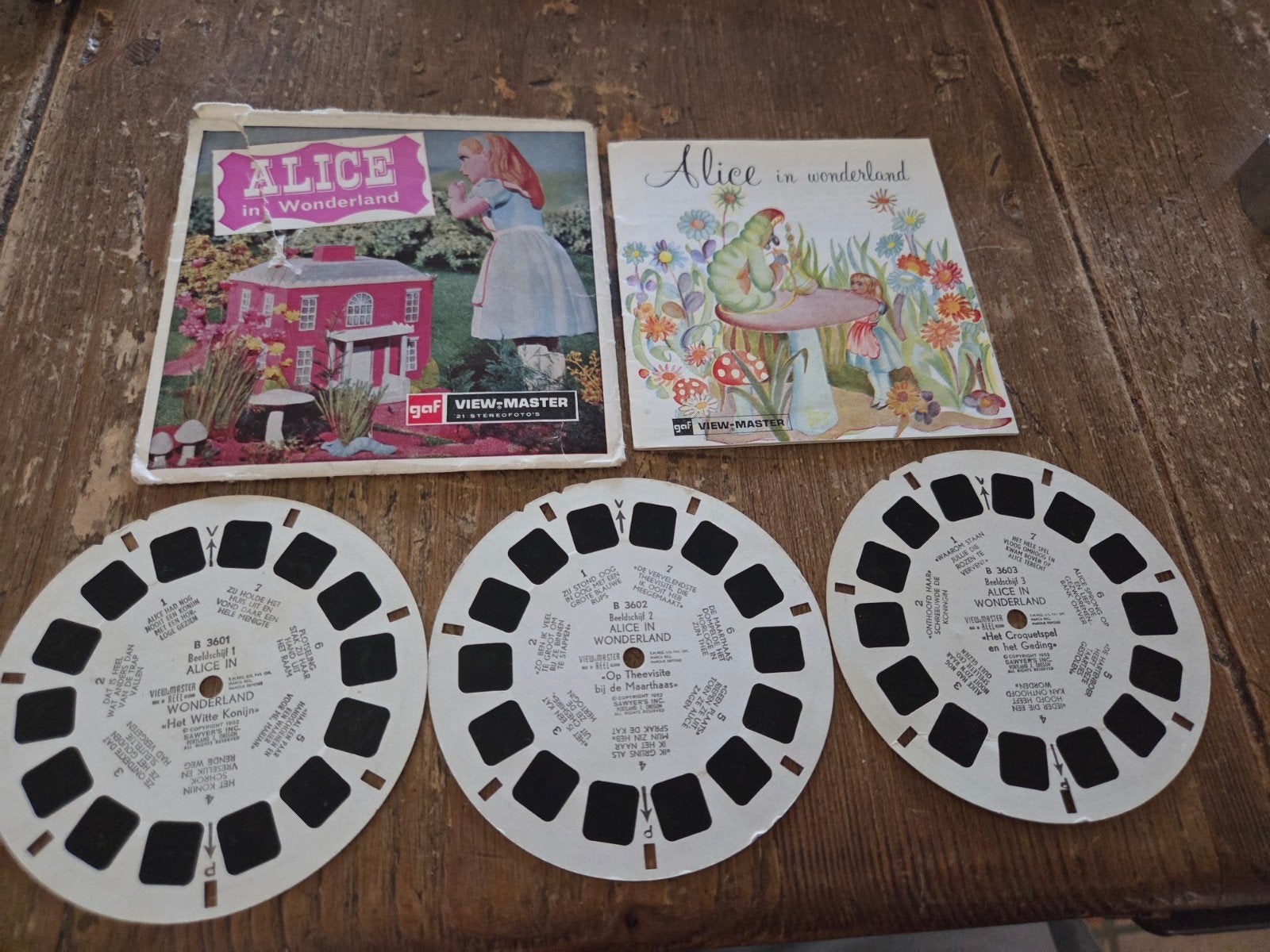 vieuwmaster alice in wonderland, Verzamelen, Speelgoed, Verzenden, Gebruikt