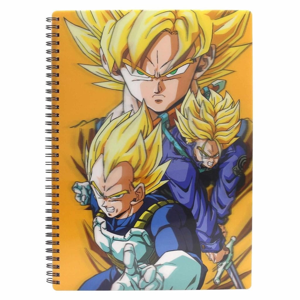 Dragon Ball 3D Effect Saiyan Notebook - Collectible A4 Spira, Heo GmbH, Nieuw, Ophalen of Verzenden, Info@heogmbh.de