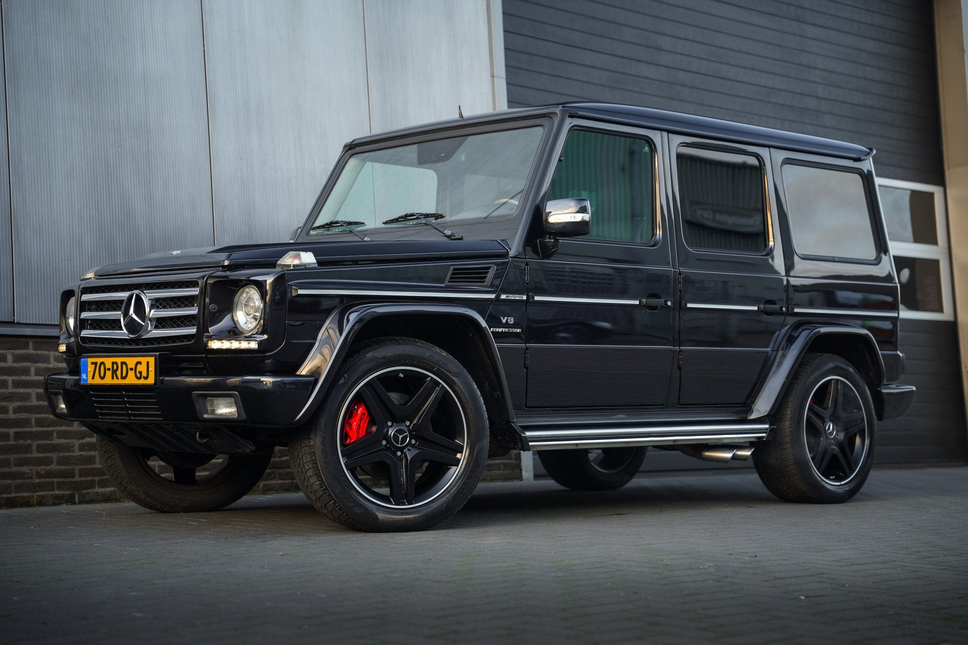 Mercedes-Benz G-Klasse AMG 55 K. 476 pk St.Wagon AMG-Sportpa, Auto's, Automaat, Gebruikt, G-Klasse, 7 stoelen