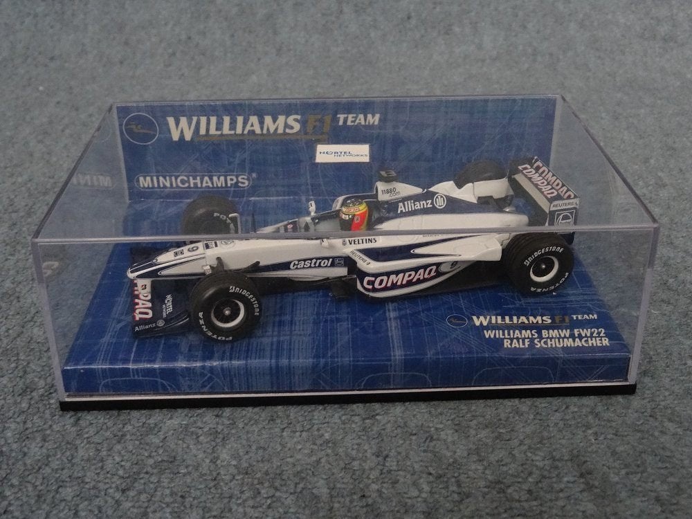F1 BMW Williams FW22 Nortel Networks SPONSOR PROMO 1:43 OVP, Hobby en Vrije tijd, Ophalen of Verzenden, Gebruikt, Auto, MiniChamps