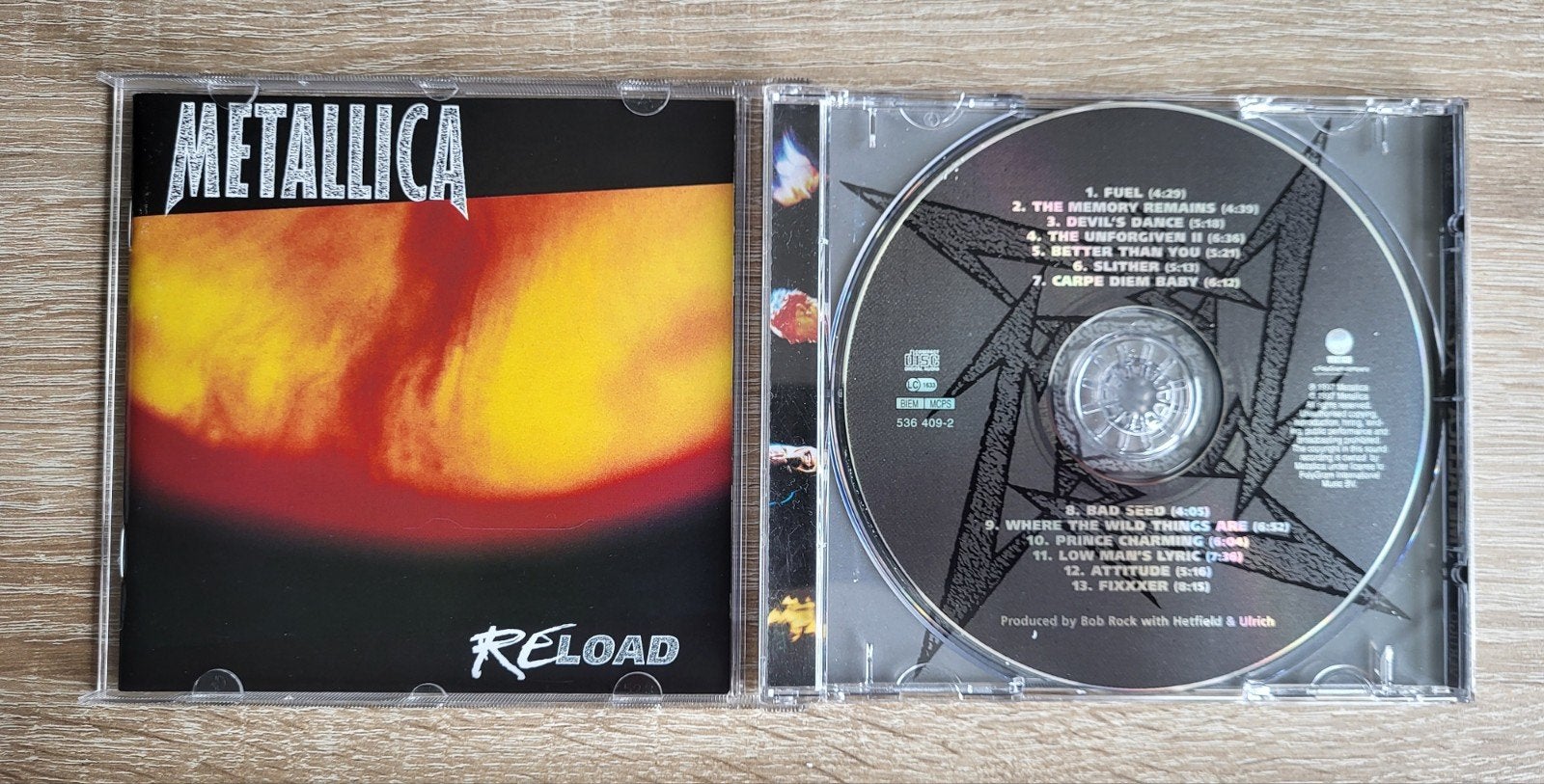 CD - Metallica - Reload, Verzenden, Zo goed als nieuw