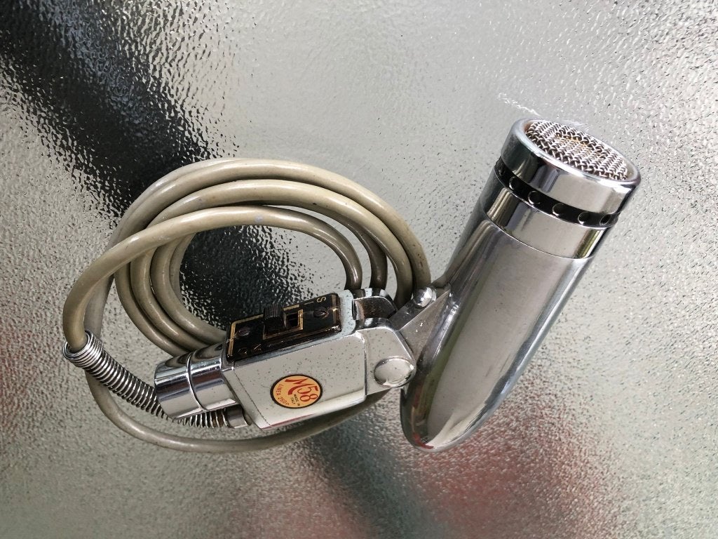 Twee prachtige vintage microfoons Beyer, Verzenden, Gebruikt, Overige typen